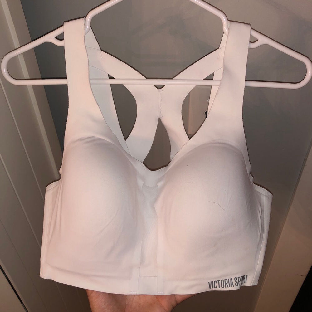 Victoria's Secret White Sports Bra
